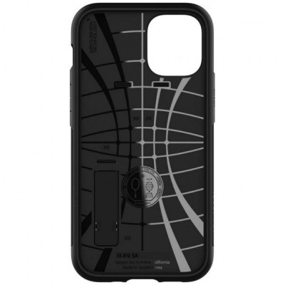 Чохол до мобільного телефона Spigen iPhone 12 mini Slim Armor, Black (ACS01545)