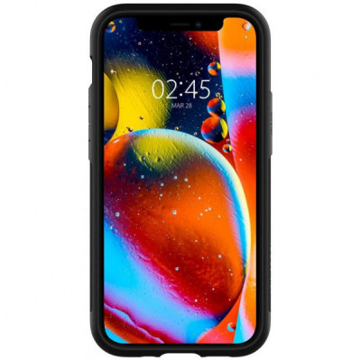 Чохол до мобільного телефона Spigen iPhone 12 mini Slim Armor, Black (ACS01545)