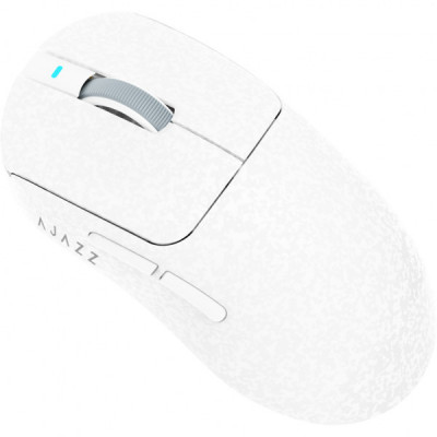 Мишка Ajazz AJ199 MAX Carbon fiber Wireless/Bluetooth/USB White (AJ199-MAX-W)