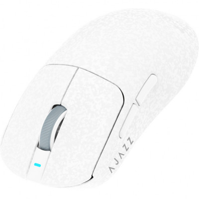 Мишка Ajazz AJ199 MAX Carbon fiber Wireless/Bluetooth/USB White (AJ199-MAX-W)