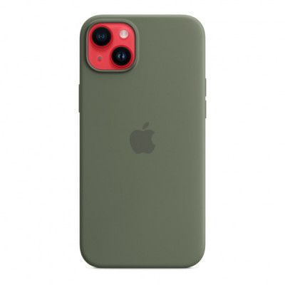 Чохол до мобільного телефона Apple iPhone 14 Plus Silicone Case with MagSafe - Olive,Model A2911 (MQUD3ZE/A)