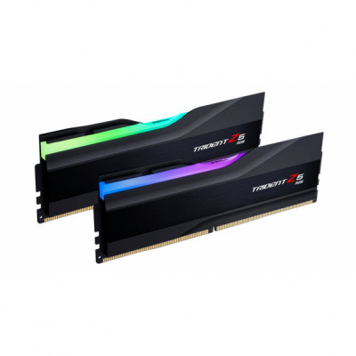 Модуль пам'яті для комп'ютера DDR5 32GB (2x16GB) 5600 MHz Trident Z5 RGB Black G.Skill (F5-5600J4040C16GX2-TZ5RK)