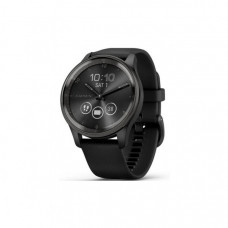 Смарт-годинник Garmin vivomove Trend, Black, Silicone, GPS (010-02665-00)