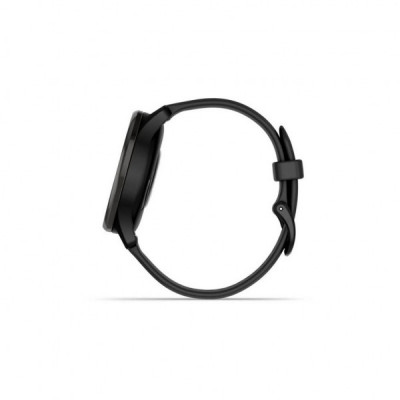 Смарт-годинник Garmin vivomove Trend, Black, Silicone, GPS (010-02665-00)