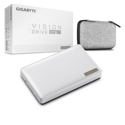 Накопичувач SSD USB-C 1TB VISION DRIVE GIGABYTE (GP-VSD1TB)