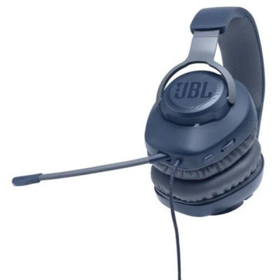 Навушники JBL Quantum 100 Blue (JBLQUANTUM100BLU)