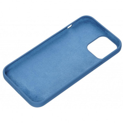 Чохол до мобільного телефона 2E Apple iPhone 12 Pro Max(6.7"), Liquid Silicone, Cobalt Blue (2E-IPH-12PRM-OCLS-CB)