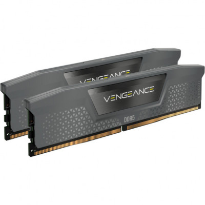 Модуль пам'яті для комп'ютера DDR5 32GB (2x16GB) 5600 MHz Vengeance Cool Gray Corsair (CMK32GX5M2B5600Z36)