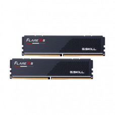 Модуль пам'яті для комп'ютера DDR5 32GB (2x16GB) 6000 MHz Flare X5 Matte Black G.Skill (F5-6000J2836G16GX2-FX5)
