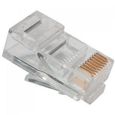 Конектор Ritar RJ45 cat.5e UTP 8P8C PREMIUM (позолоченные контакты) 100 шт (13193)