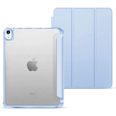 Чохол до планшета BeCover Tri Fold Soft TPU Silicone Apple iPad Air 5 (2022) 10.9" Light Blue (708510)