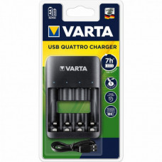 Зарядний пристрій для акумуляторів Varta Value USB Quattro Charger pro 4x AA/AAA (57652101401)