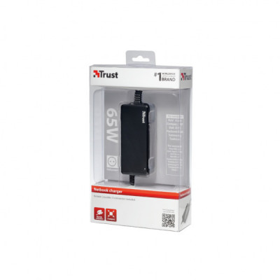 Блок живлення до ноутбуку Trust 65W Power Adapter, 5 connectors (16665)