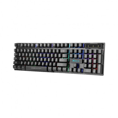 Клавіатура Xtrike ME KB-280 RGB Black (KB-280)