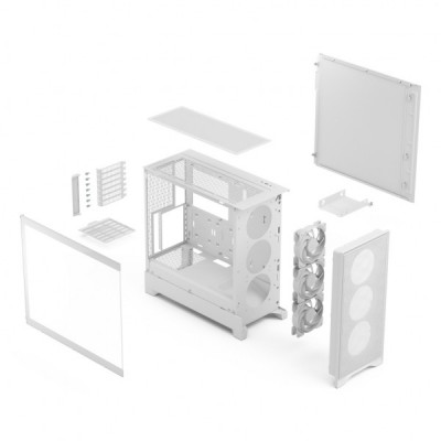 Корпус для ПК Fractal Design Pop 2 Air White TG RGB (FD-C-POA2A-04) Корпус для ПК Fractal Design Pop 2 Air White TG RGB (FD-C-POA2A-04)
