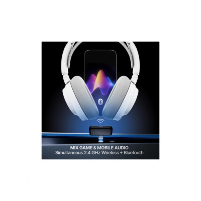 Навушники SteelSeries Arctis Nova 7 Gen 2 Wireless White (61731)