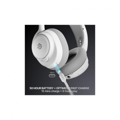 Навушники SteelSeries Arctis Nova 7 Gen 2 Wireless White (61731)