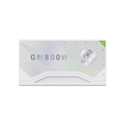 Блок живлення Gamemax 800W (GM 800B WH Fully-modular New) Блок живлення Gamemax 800W (GM 800B WH Fully-modular New)