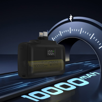 Батарея універсальна Promate 10000mAh PD/20W (powerup-10duo.black) Батарея універсальна Promate 10000mAh PD/20W (powerup-10duo.black)