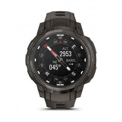 Смарт-годинник Garmin Instinct Crossover AMOLED, Charcoal Grey/Charcoal Grey, GPS смарт-годинник (010-03398-00)