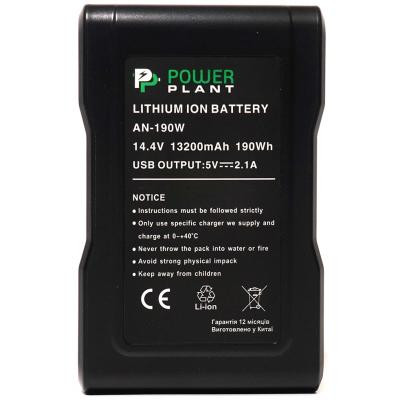 Акумулятор до фото/відео PowerPlant Sony AN-190W, 13200mAh (DV00DV1418)