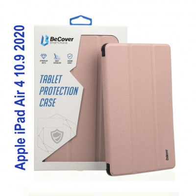 Чохол до планшета BeCover Direct Charge Pen mount Apple Pencil Apple iPad Air 4 10.9 2020/2021 Pink (706797)