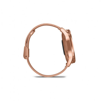 Смарт-годинник Garmin vivomove Luxe, Rose Gold, Milanese (010-02241-24)