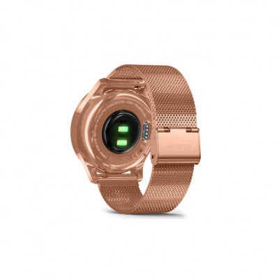 Смарт-годинник Garmin vivomove Luxe, Rose Gold, Milanese (010-02241-24)