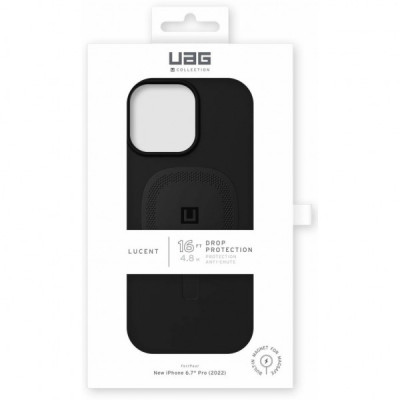 Чохол до мобільного телефона Uag [U] Apple iPhone 14 Pro Max Lucent 2.0 Magsafe, Black (114079314040)