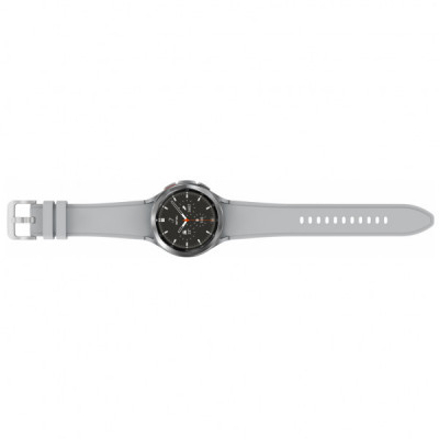 Смарт-годинник Samsung SM-R890/16 (Galaxy Watch 4 Classic 46mm) Silver (SM-R890NZSASEK)