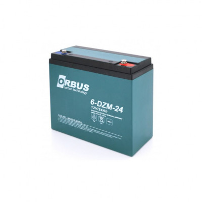 Батарея до ДБЖ Orbus 6-DZM-24 AGM 12V 24Ah (6-DZM-24)