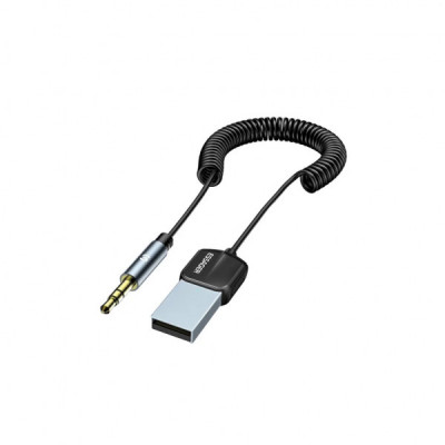 FM модулятор Essager Lingfeng Bluetooth 5.0 Aux Adapter Car Wireless Receiver USB (EBT-LF01-P)