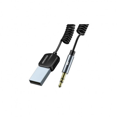 FM модулятор Essager Lingfeng Bluetooth 5.0 Aux Adapter Car Wireless Receiver USB (EBT-LF01-P)