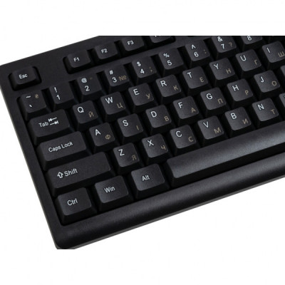 Клавіатура AOC KB100B USB UA Black (KB100B/97)