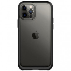 Чохол до мобільного телефона Spigen iPhone 12 / 12 Pro Neo Hybrid, Crystal Black (ACS01706)