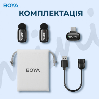 Мікрофон Boya mini-23 Type-C Black (mini-23) Мікрофон Boya mini-23 Type-C Black (mini-23)