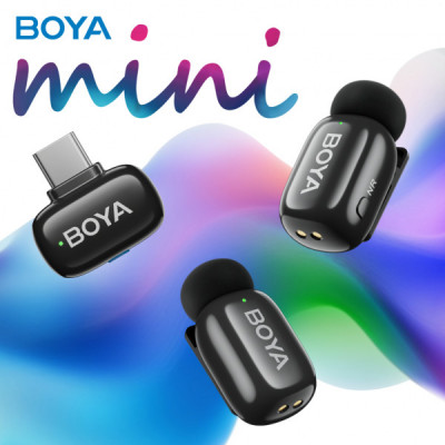 Мікрофон Boya mini-23 Type-C Black (mini-23) Мікрофон Boya mini-23 Type-C Black (mini-23)