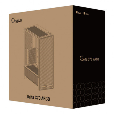 Корпус для ПК OCYPUS DELTA-C70-BKG400XX-GL
