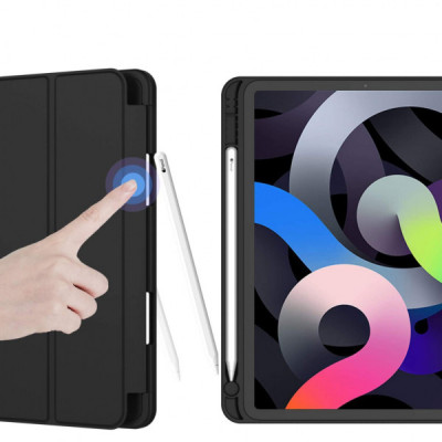 Чохол до планшета BeCover Direct Charge Pen mount Apple Pencil Apple iPad Air 5 (2022) 10.9" Black (708775)