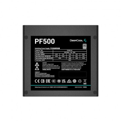 Блок живлення Deepcool 500W PF500 (R-PF500D-HA0B-EU)