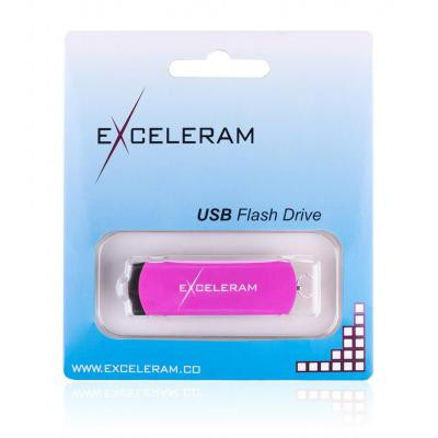 USB флеш накопичувач eXceleram 64GB P2 Series Purple/Black USB 2.0 (EXP2U2PUB64)