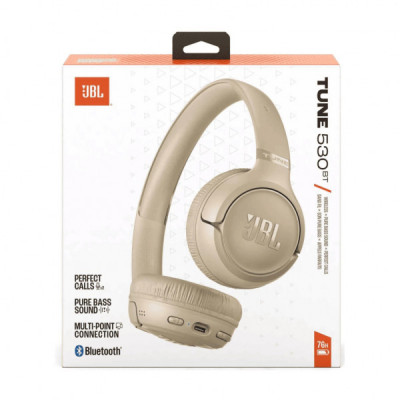 Навушники JBL Tune 530BT Beige (JBLT530BTBEGEU) Навушники JBL Tune 530BT Beige (JBLT530BTBEGEU)