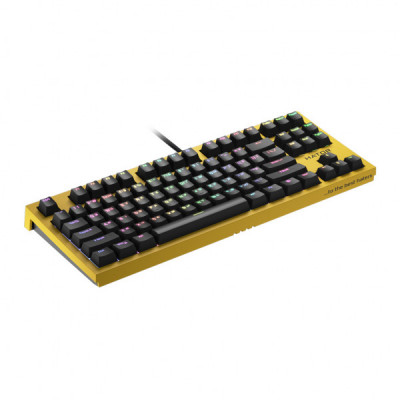 Клавіатура Hator Skyfall TKL PRO USB Yellow (HTK-657)