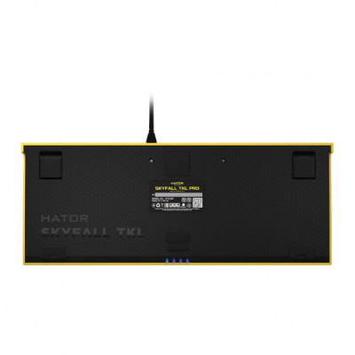 Клавіатура Hator Skyfall TKL PRO USB Yellow (HTK-657)