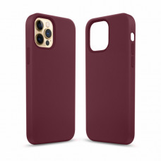 Чохол до мобільного телефона MakeFuture Apple iPhone 12 Pro Max Premium Silicone Plum (MCLP-AI12PMPL)