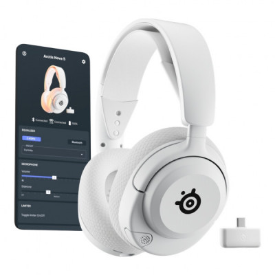 Навушники SteelSeries Arctis Nova 5 MultiPlatform White (61671)