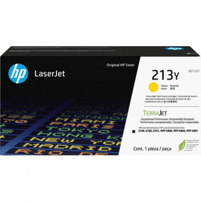 Картридж HP CLJ 213Y Yellow 12K (W2132Y)