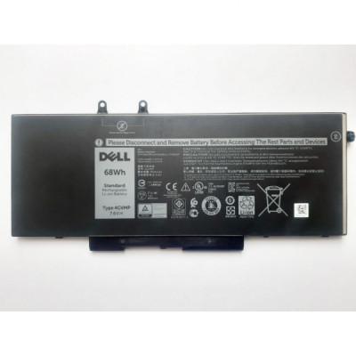 Акумулятор до ноутбука Dell Latitude 5500 4GVMP, 68Wh (8500mAh), 4cell, 7.6V, Li-ion (A47508)