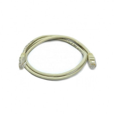 Патч-корд 0.5м, UTP, cat.6, CU, 24AWG, grey Kingda (KD-PAUT6050GY)