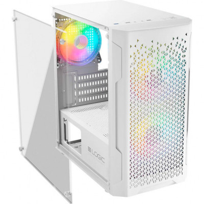 Корпус Logic concept ARAMIS MESH+GLASS ARGB fans 3x120mm WHITE (AM-ARAMIS-20-0000000-0002)